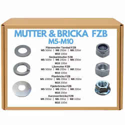 Mutter & Bricka M5-M10