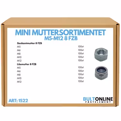 Mini muttersortimentet M5-M12 8 FZB