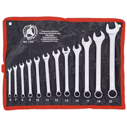 Blocknyckelsats 6-22mm 12 delar