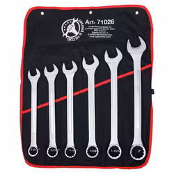 Blocknyckelsats XXL Tumsstorlekar 5/16"-2" 6 delar