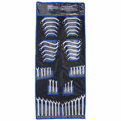 Blocknyckelsats Tum / Metriska 50 delar