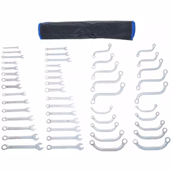 Blocknyckelsats Tum / Metriska 50 delar