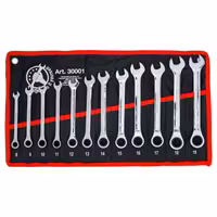 Spärrnycklar 8-19mm 12 delar