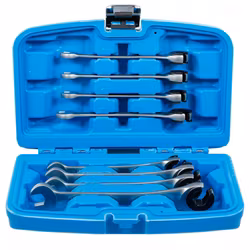 Spärrnycklar öppen 8-17mm 9 delar