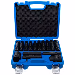 Lastbil Bitsats 20 mm (3/4") + 25 mm (1") 16 delar