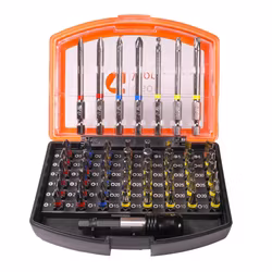 Färgkodade bitsset 25+75mm 56 delar