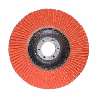 Keramisk lamellrondell 125 × 22,23 mm, korn 40