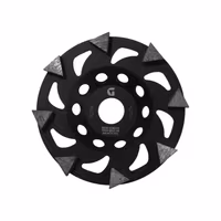 Triangel diamantslipskål 125 × 5,0 × 21 × 22,23 mm