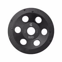 Diamant PCD-slipskål 125 x 1,5 x 12 x 22,23 mm