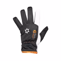 Fodrad montagehandske i getskinn