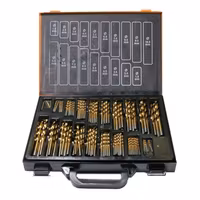 HSS-G TiN Drill Kit 1-10 mm 170 st