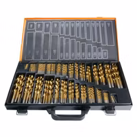 HSS-G TiN Drill Set 1-13mm 220 delar