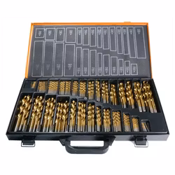 HSS-G TiN Drill Set 1-13mm 220 delar