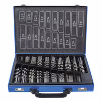 Spiralborrsats HSS 1 - 10 mm 170 delar