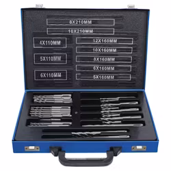 Slagborrsats 4 - 12 mm 56 delar