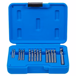 Blindnitborrsats HSS 2,4 - 6,4 mm 15 delar