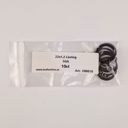 22x1.2 Låsring SGA 10st