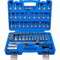 Hylsnyckelsats 10 mm (3/8") 61 delar