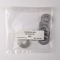 M20 Planbricka Rund HV200 FZV 10st