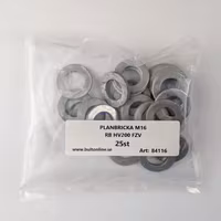 M16 Planbricka Rund HV200 FZV 25st