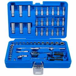 Hylsnyckelsats 6,3 mm (1/4") 53 delar