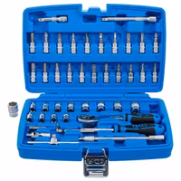 Hylsnyckelsats 6,3 mm (1/4") 46 delar