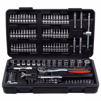 Hylsnyckelsats 6,3 mm (1/4") 130 delar