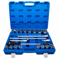 Hylsnyckelsats 20 mm (3/4") 21 delar