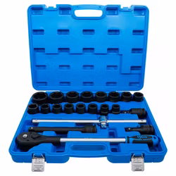 Kraft Hylsnyckelsats 20 mm (3/4") 21 delar