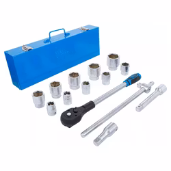 Hylsnyckelsats 20 mm (3/4") 14 delar