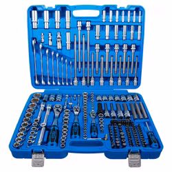 Hylsnyckelsats Sexkant | 1/4" / 3/8" / 1/2" | 214 delar