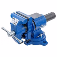 Skruvstycke 100 mm 360° vridbar