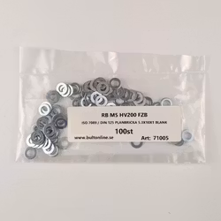 M5 Planbricka Rund HV200 FZB 100st