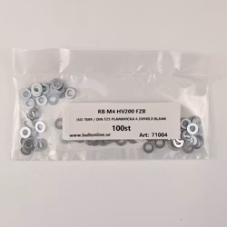 M4 Planbricka Rund HV200 FZB 100st