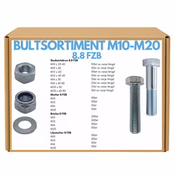 Bultsortiment M10-M20 8.8 FZB 70KG