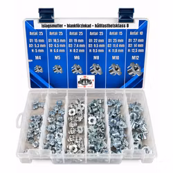Islagsmutter M4–M12 FZB 125 delar
