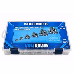 Islagsmutter M4–M12 FZB 125 delar