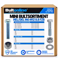 Mini Bultsortiment M6-M12 8.8 FZB
