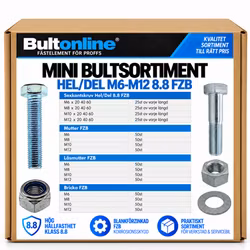 Mini Bultsortiment M6-M12 8.8 FZB