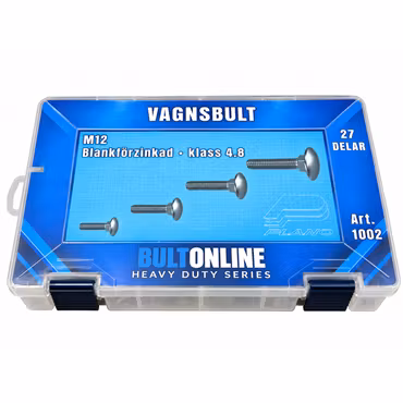 Sortiment Vagnsbult 4.8 FZB M12 27 Delar
