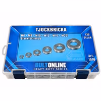 Sortiment Tjockbrickor M6–M20 FZB 135 delar