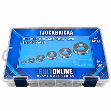 Sortiment Tjockbrickor M6–M20 FZB 135 delar