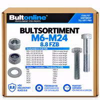 Komplett bultsortiment M6-M24 FZB
