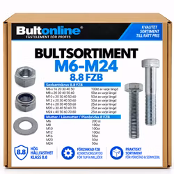 Komplett bultsortiment M6-M24 FZB