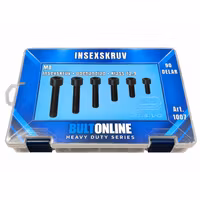 Sortiment Insexskruv M8 12.9 OBEH 90 Delar