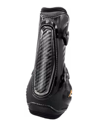 Equick eCarbon shock Senskydd Fram Svarta
