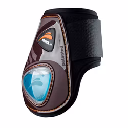 Equick eShock Velcro Bakskydd Brun