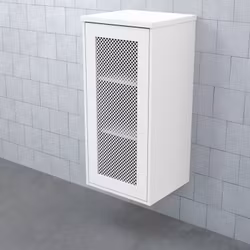 Halvhögt Skåp Björbo Badrum Mejda med Två Lådor