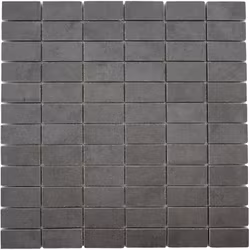 Mosaik Betontech Mud Matt 2,5x5