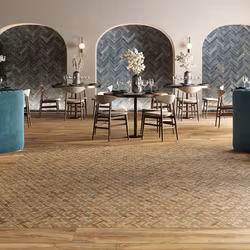 Klinker Infusion Oak Chevron 24x50